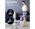 Devanti Handheld Vacuum Cleaner Bagless Cordless 150W Purple