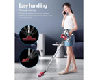 Devanti Handheld Vacuum Cleaner Bagless Corded 450W Red