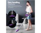 Devanti Handheld Vacuum Cleaner Bagless Corded 450W Purple