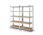 Giantz 2x1.8M Garage Shelving Warehouse Rack Pallet Racking Storage Shelf Silver