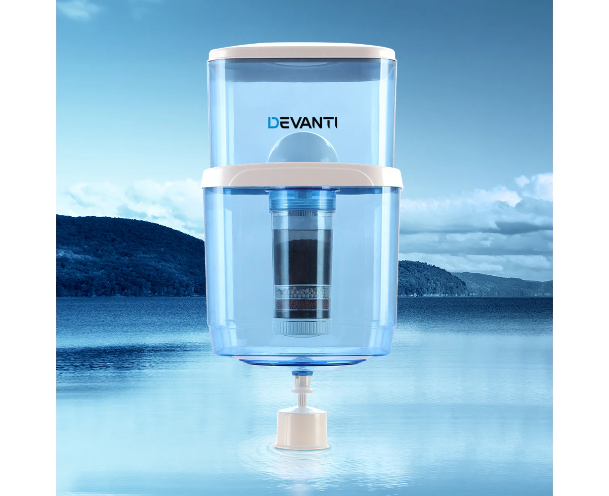 Devanti Water Cooler Dispenser 22L Filter Bottle