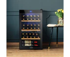 Devanti Wine Cooler Fridge 34 Bottles