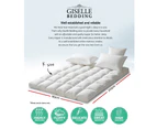 Giselle Bedding Mattress Topper Pillowtop Protector Pad King