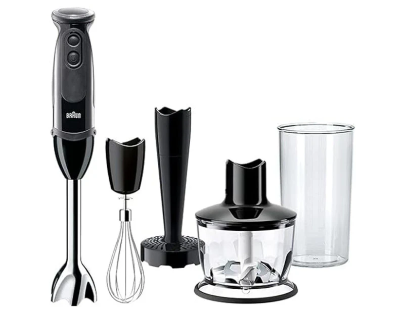 Braun MultiQuick 5 Vario Hand Blender 1000W - Black Grey