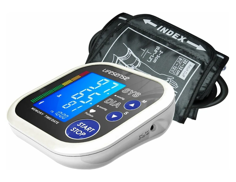 Digital Electronic Automatic Upper Arm Blood Pressure monitor Pulse with 22cm-42cm large cuff
