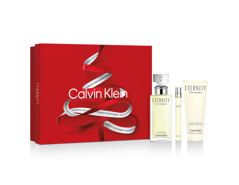 Eternity 3 Piece 100ml Eau De Toilette by Calvin Klein for Women (Bottle)