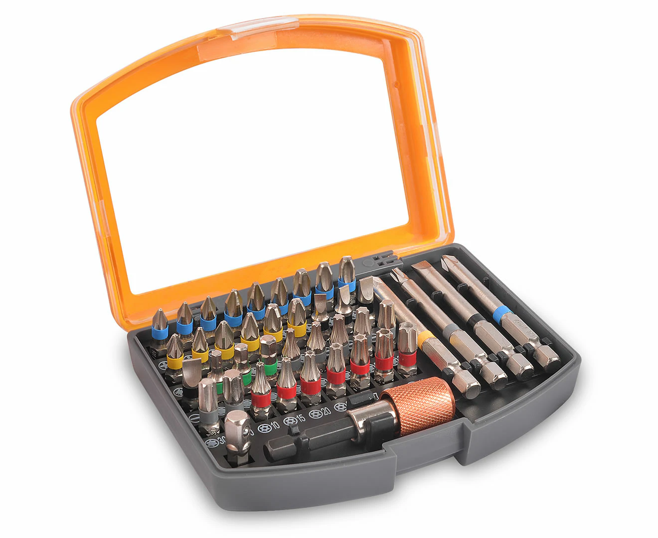 MasterSpec 42-Piece CR-V Security Screwdriver Bit Set