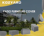 KOZYARD Outdoor Cantilever Heavy Duty Waterproof Umbrella Cover Patio Umbrella Cover 420D Fabric (265x40x70cm)