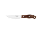 Tramontina Churrasco Jumbo Serrated Brown Curved Steak Knife 118mm Set 12