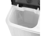 Lenoxx Compact 4.6kg Capacity Twin Tub Electric 240W Washing Machine White