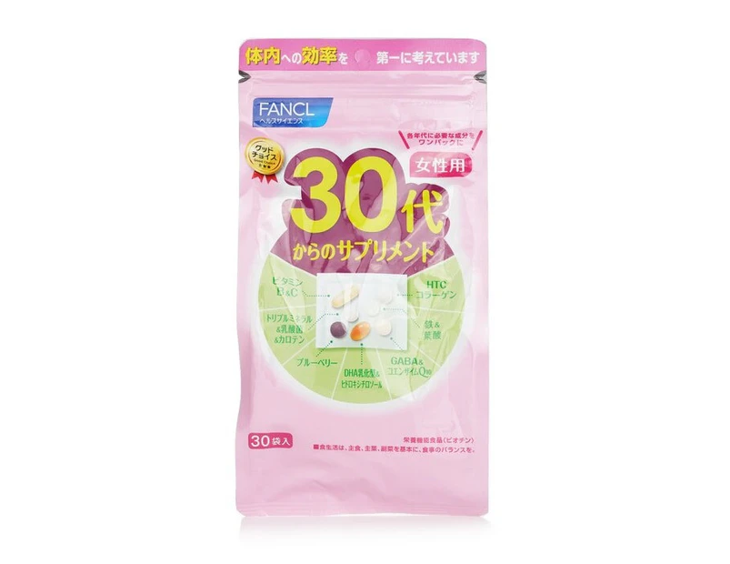 Fancl Good Choice 30's Women Health Supplement 30bags
