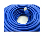 50m 165ft CAT6 Ethernet Network Cable Internet Patch router Blue NBN PS4 Xbox