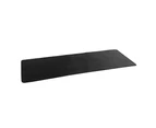 Brateck Black 80cm Extended Large Stitched Edges Gaming Mouse/Keyboard Pad