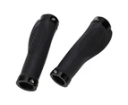 2Pcs Electric Scooter Handle Sleeve Silicone Prevent Slip Replacement Scooter Handle Bar Grip Cover  Black
