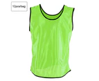 Jerseys Sleeveless Breathable Children Football Basketball Training Team Vests Grouping Green