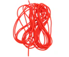 Elastic Rope Stretch Cord 2.1Mm 5M Solid Latex High Strength Elastic String For Tennis Training Outdoor Sports  Red