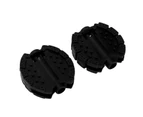 2 Pcs S Bike Pedal Plastic Children'S Tricycle Bicycle Pedals Child  Stroller Front Wheel Foot Pedal Accessories  Black