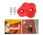 10 Pcs S Rock Climbing Holds Wall Climbing Accessories For Amusement Equipment Red