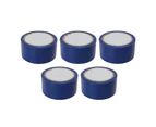 5Pcs Floor Marking Tape 5Cm Width Floor Adhesive Tape For Marking Line Competition Field Gymnasium Basketball Volleyball Tennis Court  Blue