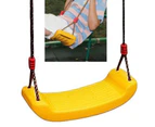 Children Rope Swing Cute Plastic Indoor Outdoor Arc Shaped Tree Swing S Hanging Swing Chair For Garden Yard