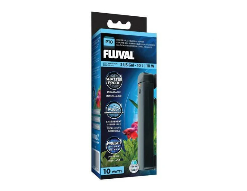 Fluval Pre Set Aquarium Heater 10w P10