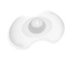 2pc Chicco Nursing Breastfeeding Silicone Nipple Shield Protect Cover Medium-Lrg