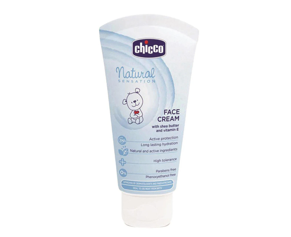 Chicco Nursing Baby Natural Sensation 50ml Face Cream For Dry/Sensitive Skin