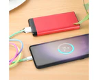 Laser 1M Rainbow TYPE-C Nylon-Braided Charging Cable - Universal USB-A to USB-C Connectivity for And