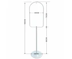 160cm Bird Cage Hanger Stand White Metal Tube Frame Canary Cages