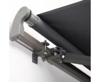 Elora Retractable Outdoor Awning Sunshade Folding Arm Hand Crank 3x2.5m Grey