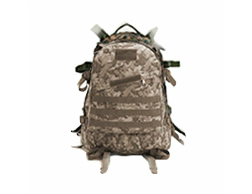 Hiking Utility 3D Outdoor MOLLE Military Tactical Rucksack Backpack Camping Bag - Desert Camouflage