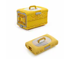 Foldable Pet Carrier Portable Dog Cat Travel Bag Cage House Kennel Case Yellow