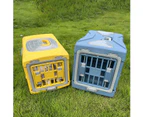 Foldable Pet Carrier Portable Dog Cat Travel Bag Cage House Kennel Case Yellow
