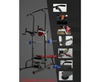 Gym bench Foldable Dip Tower Bar Chin Push Pull Up bench Stand