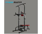 Gym bench Foldable Dip Tower Bar Chin Push Pull Up bench Stand