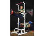 Gym bench Foldable Dip Tower Bar Chin Push Pull Up bench Stand