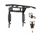 Multi Wall Mounted Adjustable Knee Raise Pull Up Chin Up Bar Dips Station