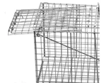 Foldable Live Animal Trap 15inch Possum Feral Cat Rabbit Bird Animal Dog Hare Fox Cage Live Humane Catch