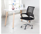 Black Executive Mesh Breathable Home Office Game Chair Computer Lumbar Support Swivel Lift