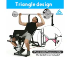 Fitness Multi Weight Bench Station Press Weights Equipment Curl Incline Home Gym