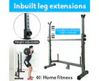 Fitness Multi Weight Bench Station Press Weights Equipment Curl Incline Home Gym