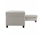 Foret beige 4 Seater Sofa L Shape Lounge Couch