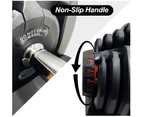 80kg Adjustable Dumbbell Set w Stand Home GYM Exercise Equipment Weight 17 weights 2x 40kg