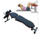 Sit Up Abdominal Crunch Adjustable Flat Incline Bench Fitness GYM Home lifting Angle