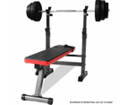 Multi Station Foldable Bench Press Incline Home Gym Fitness Olyimpic Weights Station