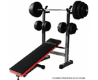 Multi Station Foldable Bench Press Incline Home Gym Fitness Olyimpic Weights Station