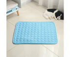 Pet Cooling Mat Cat Dog Puppy Sofa Gel Non Toxic Bed Summer Self cool Cold Pad