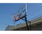 Adjustable Portable Basketball Stand System Sport Hoop Net Ring