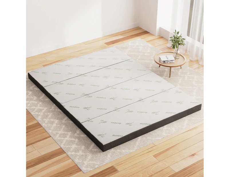 Giselle Bedding Foldable Mattress Folding Foam Queen Bamboo