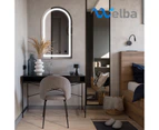 Welba LED Arched Bathroom Mirror Anti-fog Smart Makeup Wall Mirrors 86x50cm